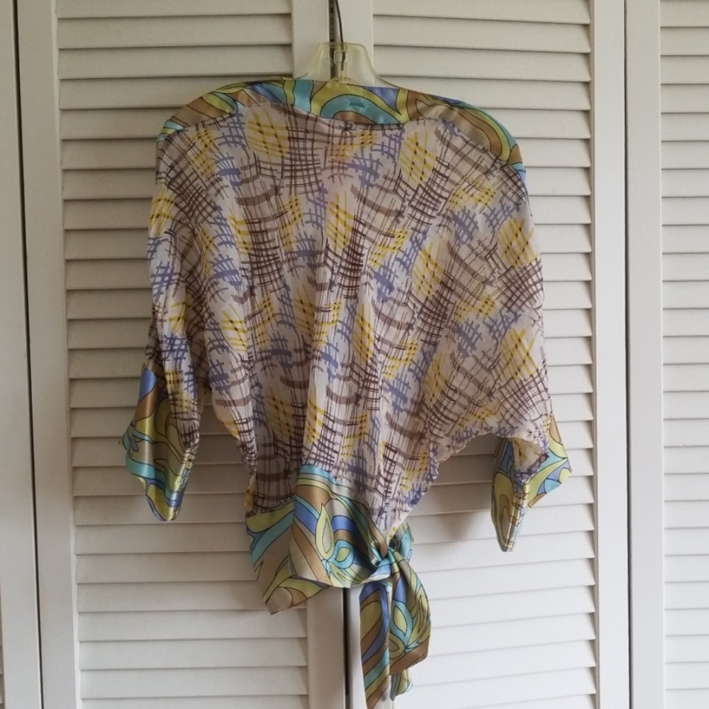 BP56 FRP11 silk blouse
